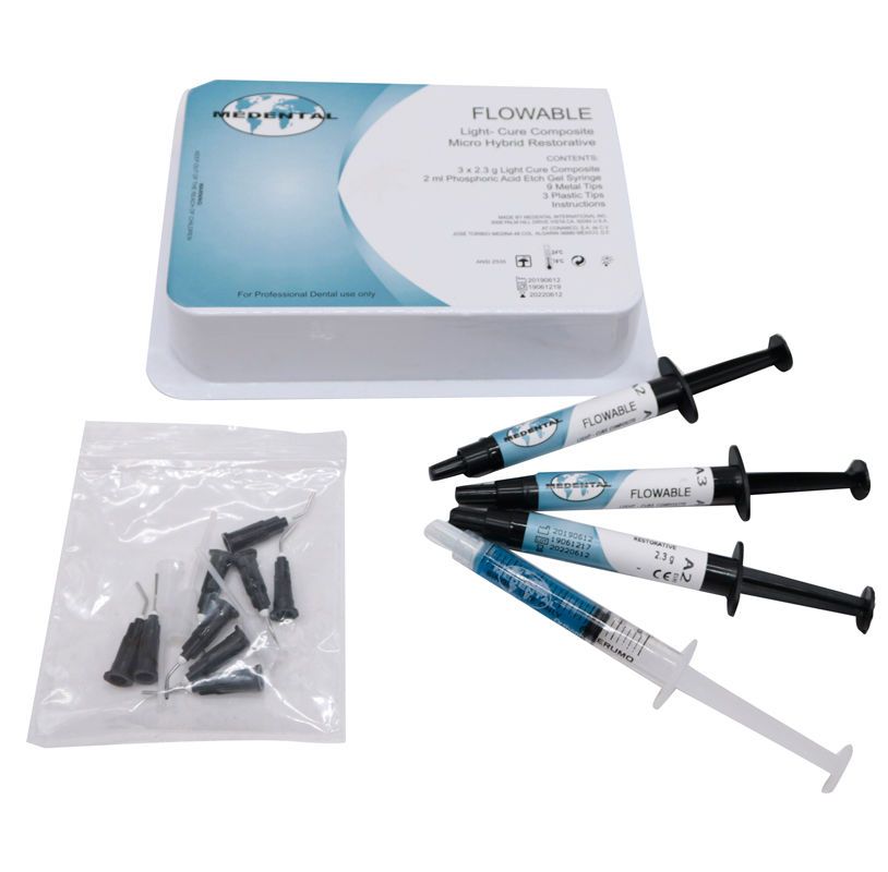 Uv Resin - 歯科材料流動性レジンセット UV硬化型コンポジットレジン A2/A3 歯科ラボ 歯科修復充填レジン材料