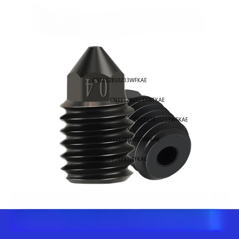 Printer Nozzle - 高品質3Dプリンターアクセサリー Bambu Lab X1C/P1PS用硬化鋼ノズル2.0 耐摩耗ノズル
