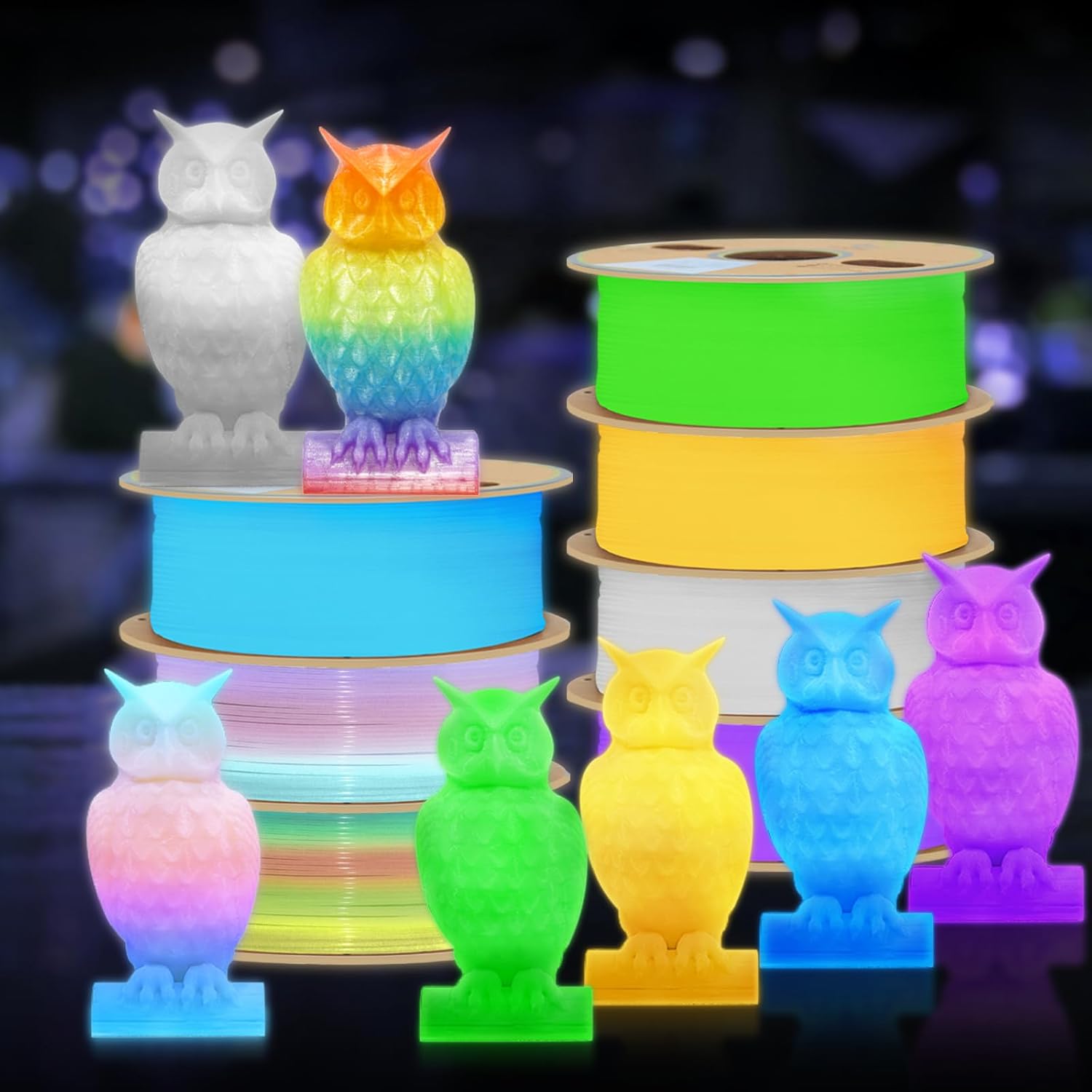 暗闇で光るTPUフィラメント 1.75mm 3Dプリンター用 - Filament 1.75 のレビューと価格