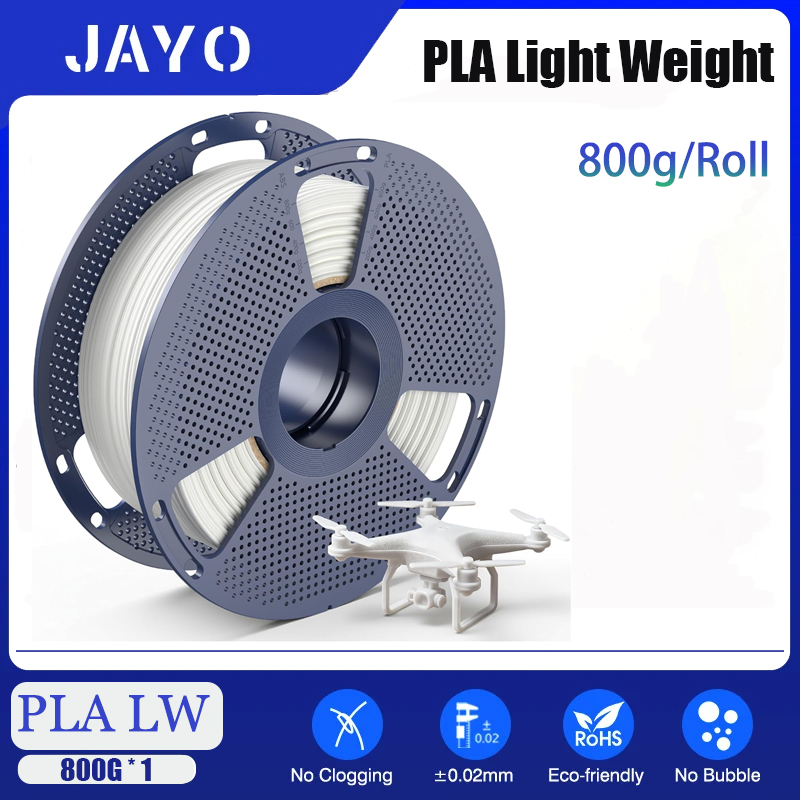 JAYO 3Dプリント軽量PLAフィラメント、1.75mm、 - Filament 1.75 のレビューと価格