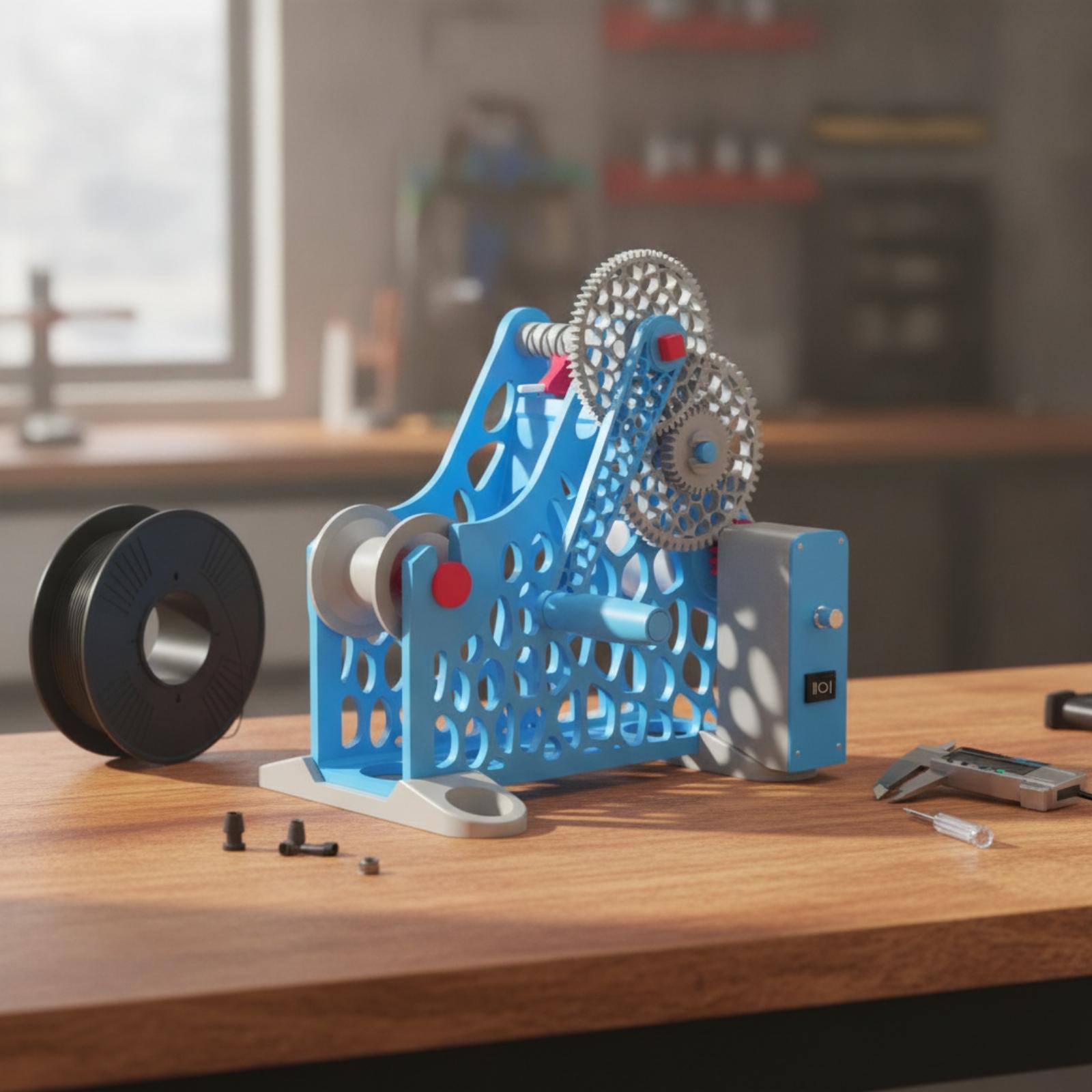 3Dプリント用フィラメント巻取機、スプール再利用用、PLA素 - Pla Filament のレビューと価格