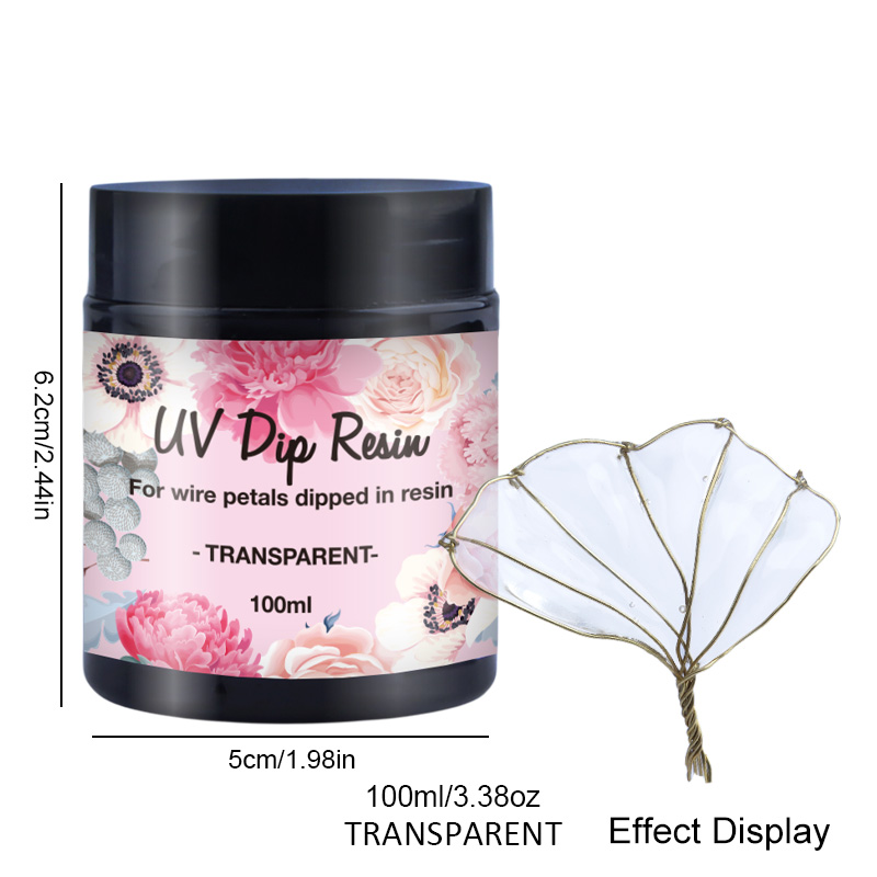 12色のUVディッピングレジン（ワイヤー形状用） – 1本あ - Uv Resin のレビューと価格