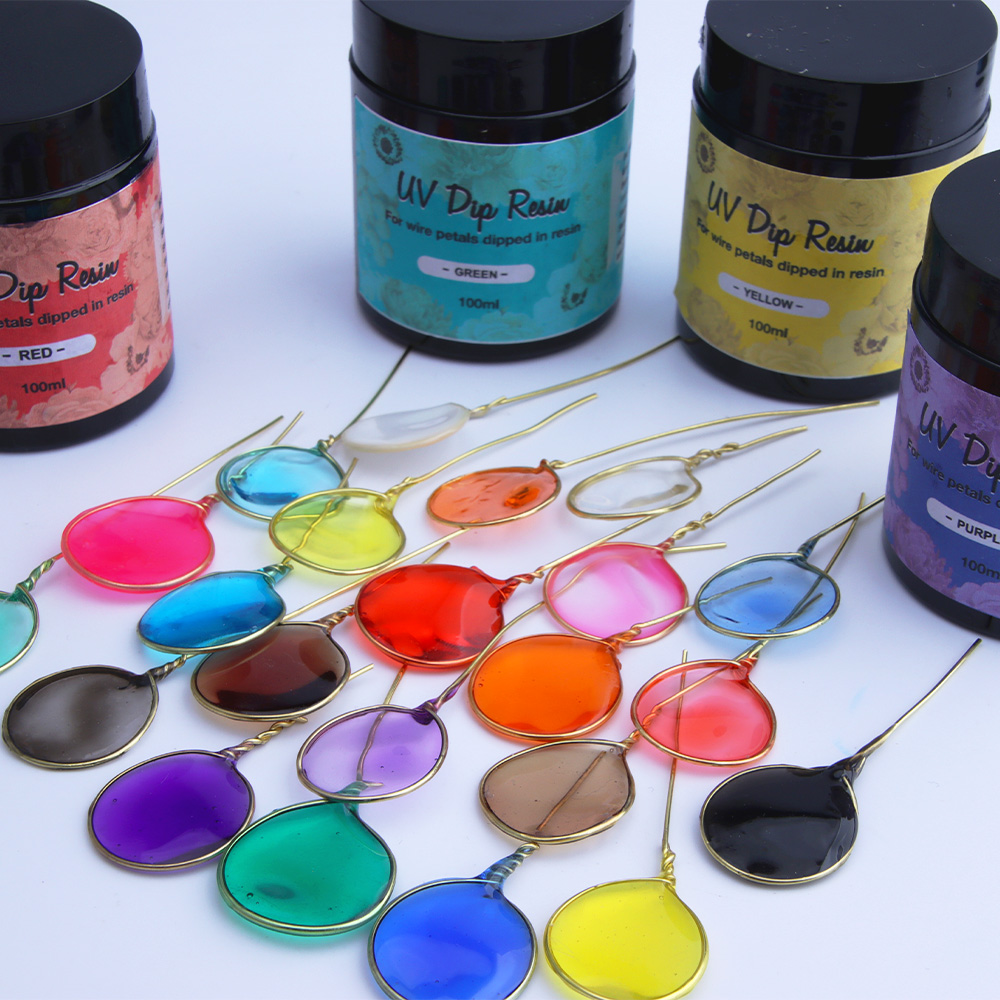 12色のUVディッピングレジン（ワイヤー形状用） – 1本あ - Uv Resin のレビューと価格