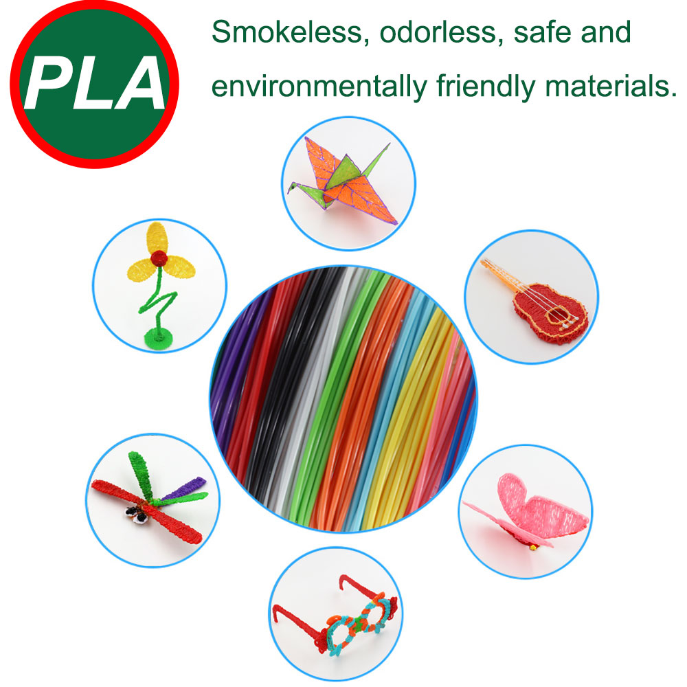 子供用3Dプリントペン LEDスクリーン付き カラフルなPL - Pla Filament のレビューと価格