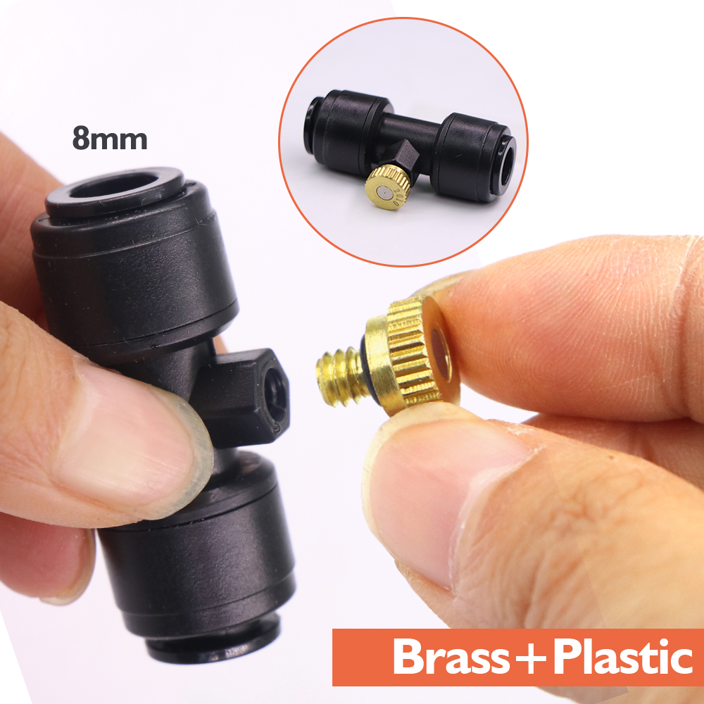 0.1-1mm 真鍮製スプレーノズル、ティーコネクター付き、 - Nozzle Brass のレビューと価格