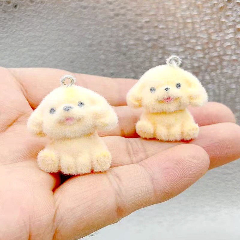 10個入り フロッキードッグ漫画3Dアニマル リトルコジ テ - Resin のレビューと価格
