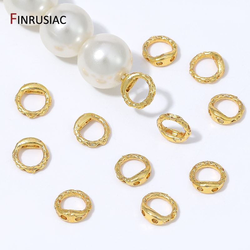 18Kゴールドメッキの真鍮製、圧着式ビーズエンドキャップ。D - Nozzle Brass のレビューと価格