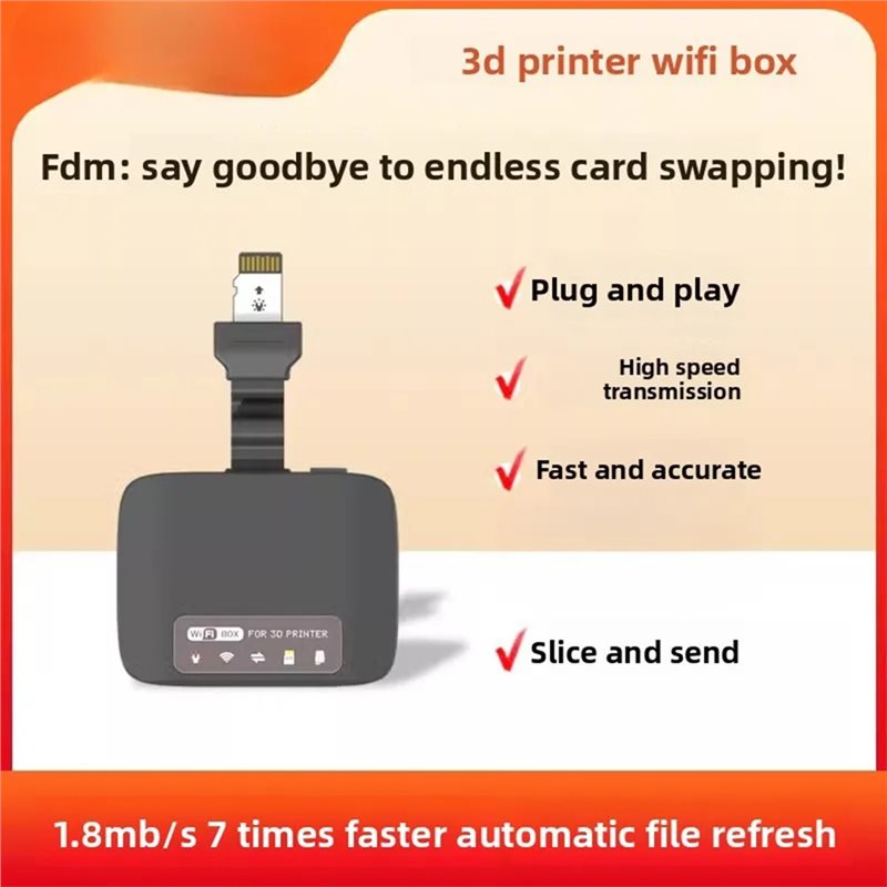 AT82-Wifi ボックス FDM 3D プリンタ用高速ワ - Fdm Printer のレビューと価格