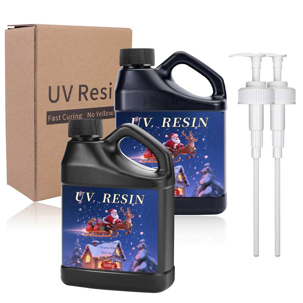 100-1000g クリスマス透明UVレジン ハードタイプ  - Uv Resin のレビューと価格