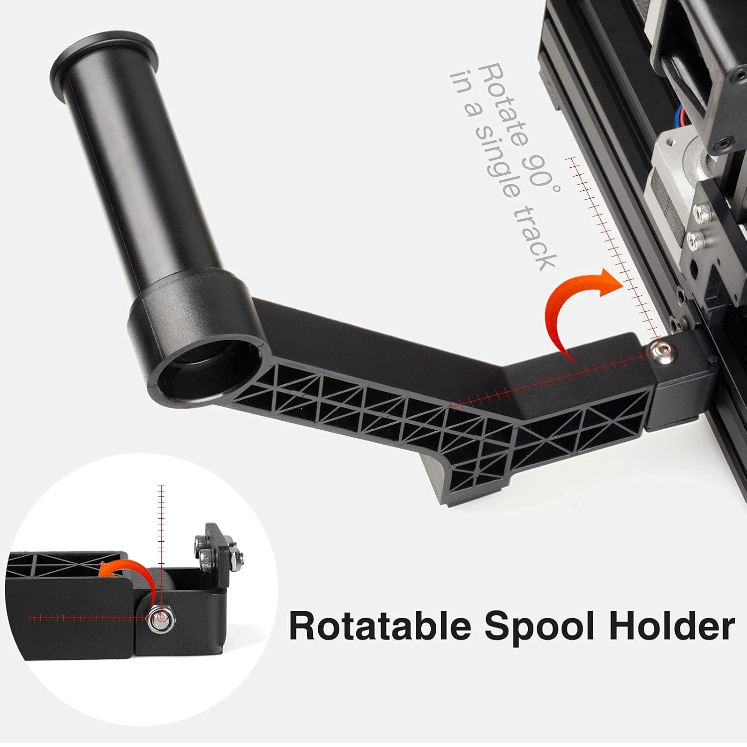 Creality 3Dプリンター用フィラメントスプールホルダ - Abs Filament のレビューと価格