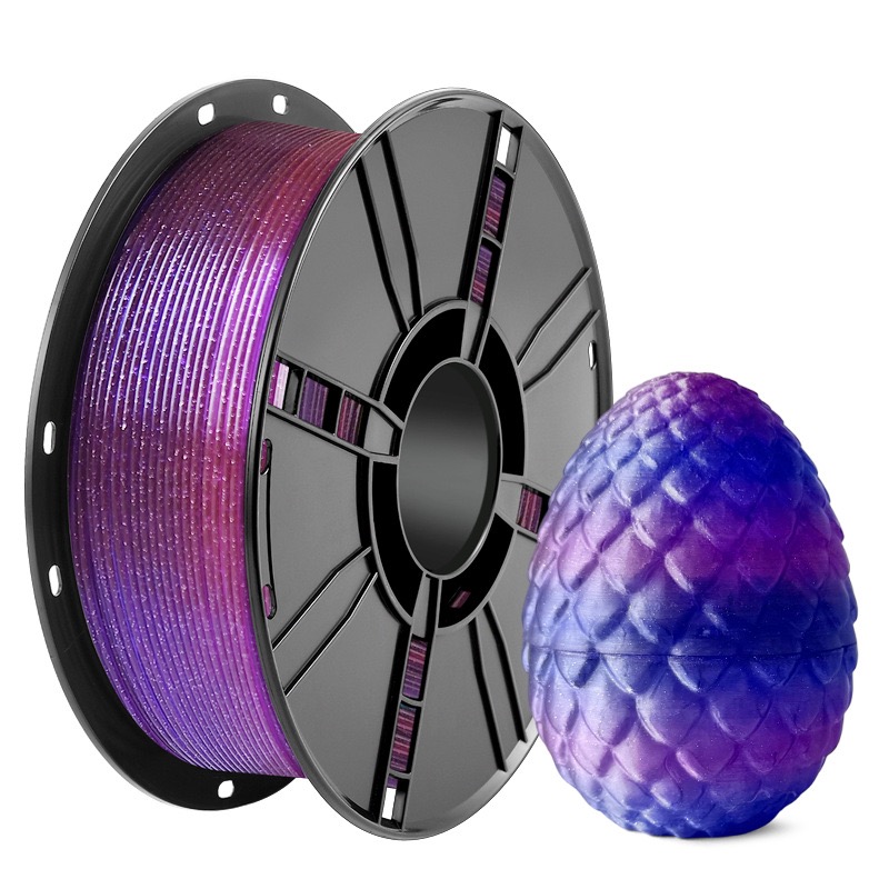 1kg 3D プリンターフィラメント PLA レインボーカラ - Filament 1.75 のレビューと価格